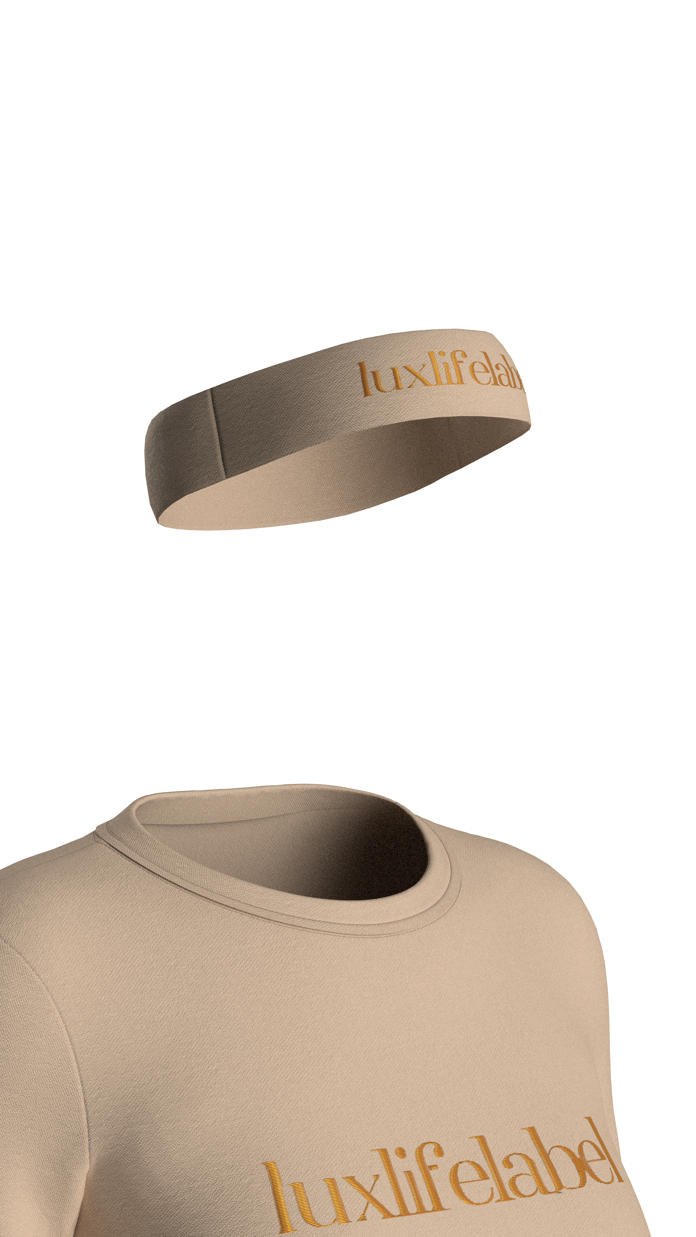 LLL Active Headband (Blond) – Lux Life Label display picture 2