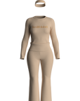 LLL Fold Over Pants (Blond)