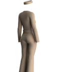 LLL Fold Over Pants (Blond)