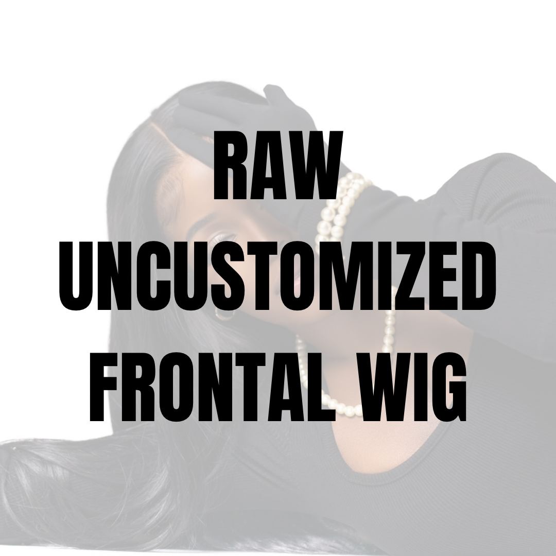 Raw Straight Frontal Wig - Uncustomized